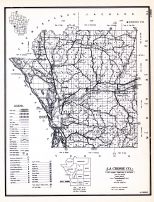 La Crosse County, Wisconsin State Atlas 1956 Highway Maps